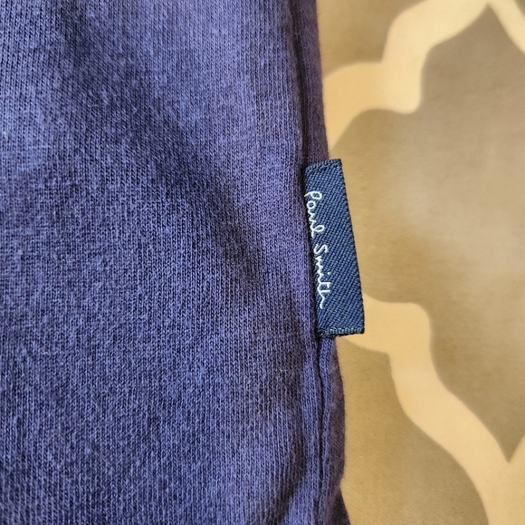 *Paul Smith Jeans Purple Graphic Tshirt Short Sleeve Size Small 100% Co… - Picture 5 of 10